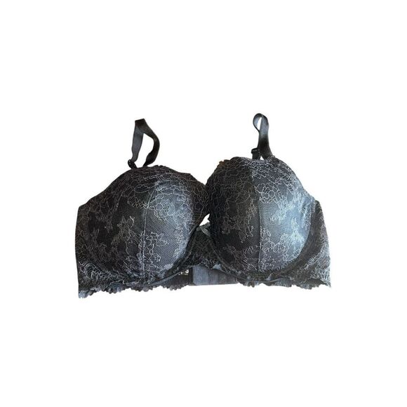 Victoria's Secret Other - Victorias secret 38DD dream Angels lined Demi black lace bra sexy ￼
